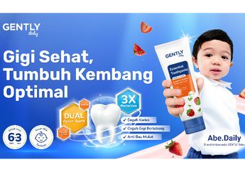 Gently Baby Luncurkan Pasta Gigi Bayi yang Aman Jika Tertelan