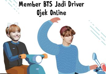 Begini Jadinya Kalau Member BTS Jadi Driver Ojek Online