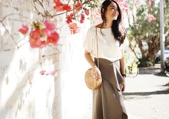 7 Fashion Feminin ala Selebgram Indonesia yang Cocok Dipakai Saat Valentine