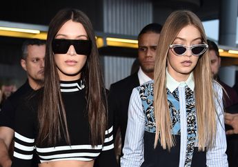 7 Inspirasi Gaya Fashion Kakak-Adik Ala Gigi dan Bella Hadid. Sister Goals Banget!