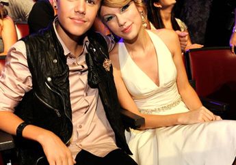 Justin Bieber Kejutkan Penonton di Konser Taylor Swift