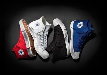 3 Perubahan Desain Sepatu Converse Setelah 98 Tahun