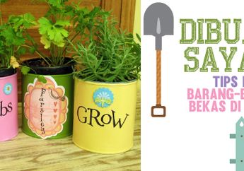 DIY: Barang-Barang Bekas di Rumah Jadi Lebih Berguna