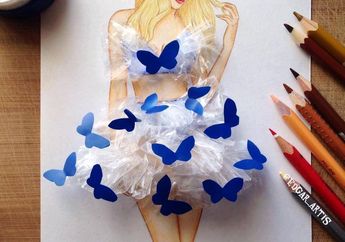 13 Ilustrasi Desain Fashion 3D yang Keren Banget