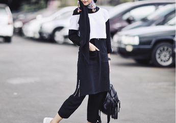 10 Inspirasi Memakai Gamis dari Fashion Blogger Tanpa Terkesan Tua