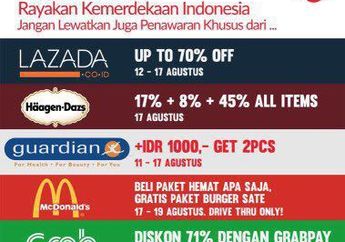 30 Diskon Hari Kemerdekaan yang Bisa Kita Dapatkan Tanggal 17 Agustus Besok