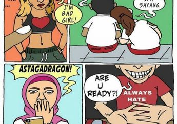 5 Komik Strip 'Nyentil' Sekaligus Kocak yang Terinspirasi dari Awkarin