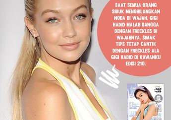 Gigi Hadid: Enggak Mau Keseringan Pakai Make Up