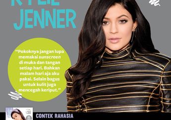 Kylie Jenner: Wajib Pakai Sunscreen