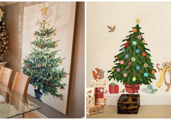 15 Ide Desain Pohon Natal Kreatif yang Bisa Kita Buat Sendiri di Rumah