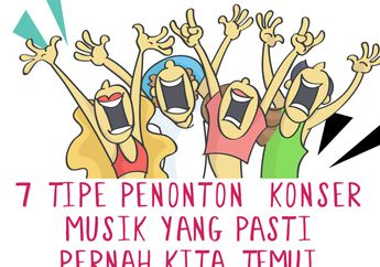 7 Tipe Penonton Konser Musik yang Pasti Pernah Kita Temui