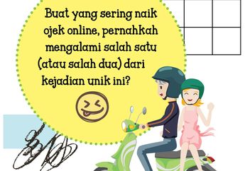 8 Kejadian yang Pasti Pernah Dialami Penumpang Ojek Online. Kamu Pernah?