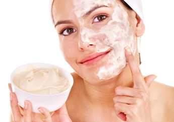 Yuk, Bikin Masker Wajah dari Yogurt, Buat Basmi Jerawat