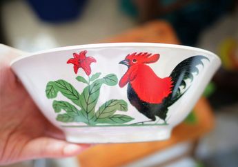 Keren Banget! Mangkok Ayam Jago Jadi Inspirasi Desain Fashion Item Berikut