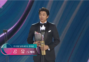 Main di Goblin, Gong Yoo Raih Aktor Drama Terbaik, dan Pemenang Lainnya di Baeksang Arts Awards 2017