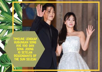 Timeline Lengkap Hubungan Song Hye Kyo dan Song Joong Ki Setelah Descendant of The Sun Selesai