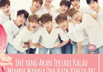 Ini yang Akan Terjadi Kalau Member Wanna One Naik Kereta Api