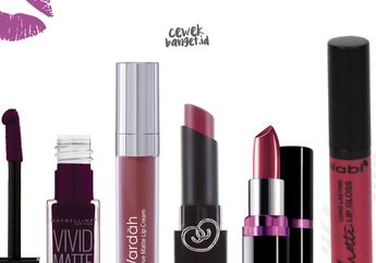5 Rekomendasi Lipstik Ungu-Plum Di Bawah Rp 100 Ribu Untuk Si Bibir Gelap