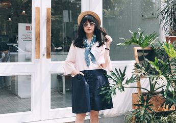 Permanis Penampilan dengan 8 Inspirasi Memakai Short Scarf Ala Selebgram