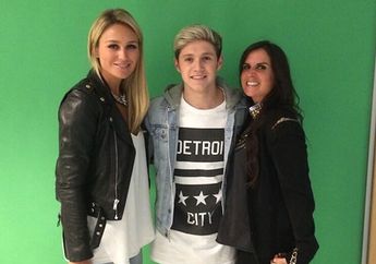 Niall Horan: Foto Bareng Keluarga Atlit Sepak Bola Terkenal