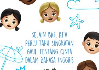 Selain BAE, Kita Perlu Tahu Singkatan Tentang Cinta dalam Bahasa Inggris