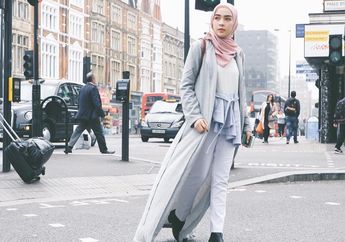 8 Inspirasi Fashion Pastel ala Selebgram Hijab yang Bisa Dipakai ke Kampus