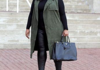 8 Style Turtleneck Buat Cewek Gemuk Biar Enggak Kelihatan Bantet