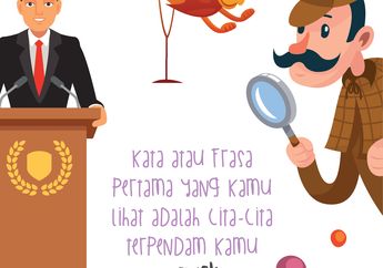 Kata Atau Frasa Pertama Yang Kamu Lihat Adalah Cita-cita Terpendam Kamu