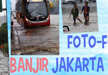Foto-Foto Banjir 2015 di Jakarta dan Sekitarnya