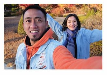 Fanny Ghassani dan Suami Menjelajahi Korea Selatan, Begini Keseruannya!