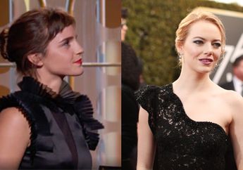 Dari Emma Watson Hingga Emma Stone, Inilah Tren Gaya Rambut Selebriti Hollywood dalam Acara Golden Globe Awards 2018