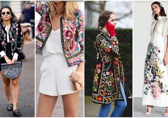 Tahun 2018 Busana Embroidery Jadi Tren Fashion yang Wajib Kamu Punya, Ini Tips Padu Padannya…