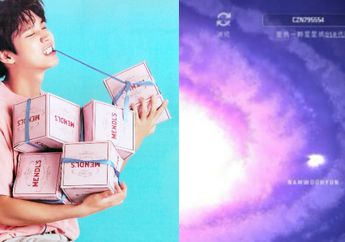 Keren, Jelang Ulang Tahun Woohyun INFINITE, Fans Tiongkok Beri Hadiah Bintang!