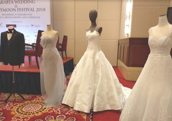Tren Busana Pengantin 2018 dari 4 Desainer Ternama Indonesia di Jakarta Wedding & Honeymoon Festival 2018