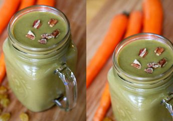 Lengkapi Menu Dietmu dengan Smoothie Wortel yang Satu Ini, Bikin Nagih!