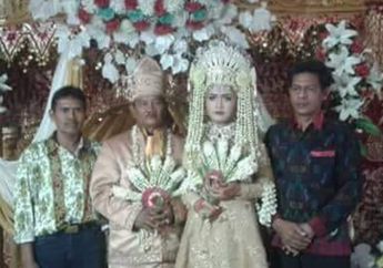 Jodoh Tak Tertukar, Pernikahan Beda Usia Kembali Terjadi Antara Kakek dan Gadis 17 Tahun