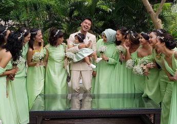 Sandal Para Bridesmaid di Pernikahan Chicco Jerikho dan Putri Marino Dirancang oleh Desainer Ternama, Begini Modelnya!