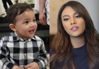 Manisnya Kecupan Manja Aurel Hermansyah untuk Arsya Hermansyah