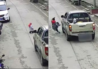 Anak Balitanya Berlari ke Tengah Jalan Raya, Ini yang Dialami Oleh Sang Ibu