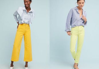 Celana Denim Warna-warni ala Tahun 90-an Kembali Tren di Musim Ini nih, Intip Warna yang Jadi Favorit Fashion Blogger yuk!