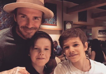 Waduh, Anak Ketiga David Beckham Berlatih di Gym, Berbahayakah? Ini Jawaban Para Ahli