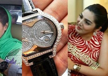 Jam Tangan Mewah Istri Pejabat, Intip Harganya Deh Bikin Melongo!