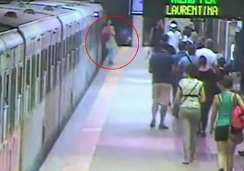 Akibat Ngemil Saat Bekerja, Nyawa Wanita Ini Hampir Melayang Terseret Kereta
