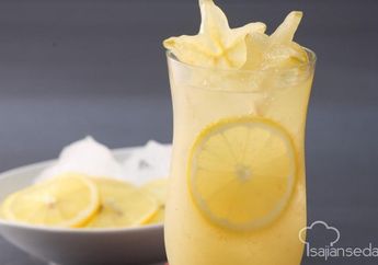 Segelas Punch Belimbing Lemon, Segarnya Dijamin Mengusir Kantuk