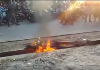 Fakta Terbaru Pria Diduga Maling Dibakar Hidup-Hidup, Saksi Marbot dan Pengelola Mushola Suruh MA Balikin Amplifier