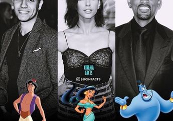 Ini Dia 3 Seleb Kondang Pemeran Utama Film Aladin, Udah Cocok Belum Ya?