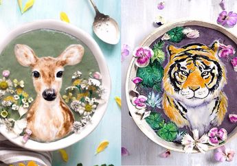 Aww...Nggak Hanya Sehat, Smoothies Cantik Ini Siap Ceriakan Hari-Harimu, Tega Makannya Nggak nih?