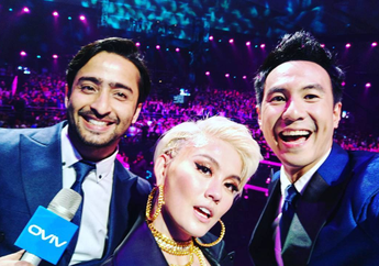 Foto Bareng Agnez Mo, VJ Daniel Takut Merasakan Hal Ini, Ingat Anak Istri Woy!