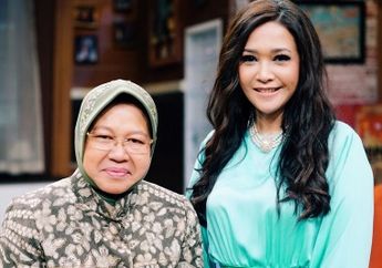 Foto Bareng Wali Kota Surabaya, Maia Estianty Malah Diminta Lakukan Ini