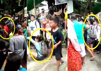 Dramatis! Seorang Maling Tertangkap Lalu Menjadi Sasaran Amuk Warga, Tiba-tiba Sang Istri Datang dan Menangis Histeris
